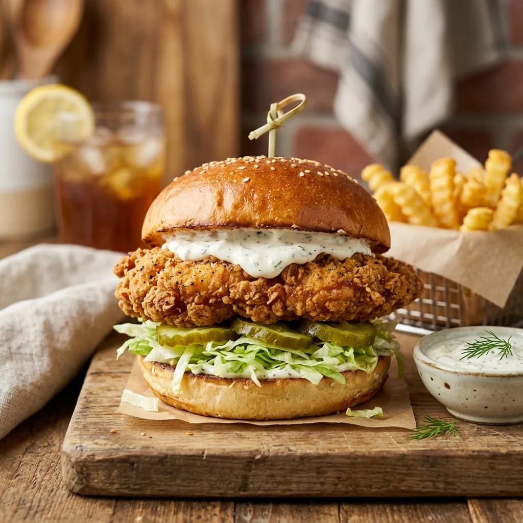 West Coast Chicken Sandwich - Premium Shake Shack chicken item