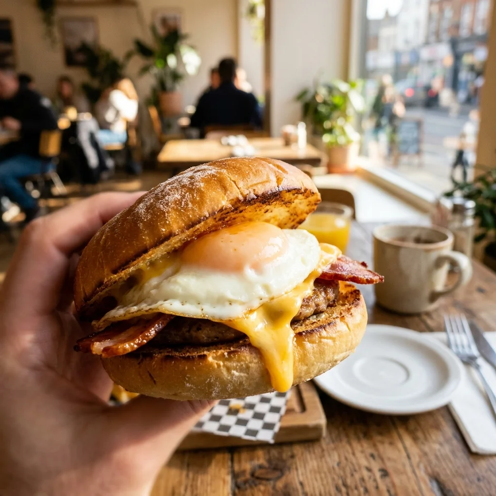 Egg & Cheese - Premium Shake Shack breakfast item