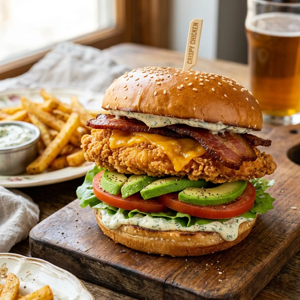 Avocado Bacon Chicken Shack - Premium Shake Shack chicken item