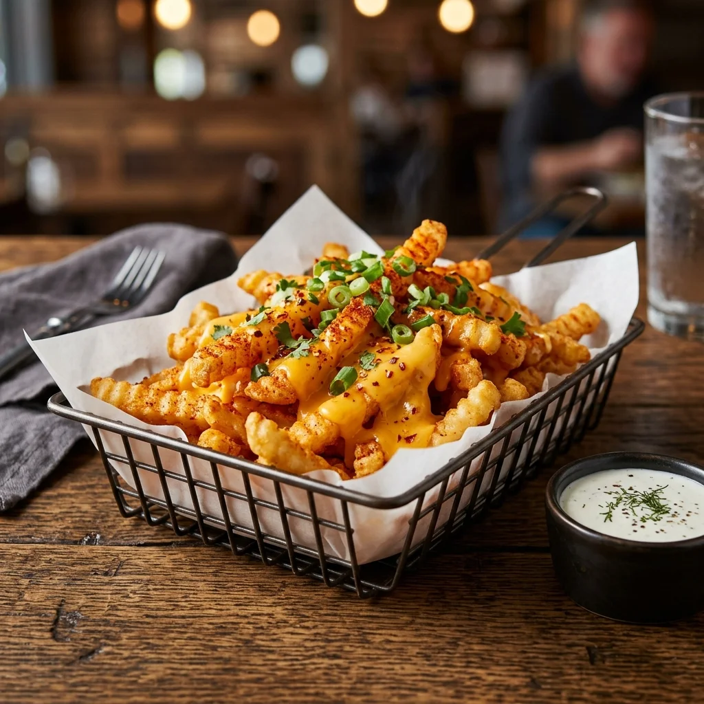 Spicy Cheese Fries with Ranch - Premium Shake Shack fries item