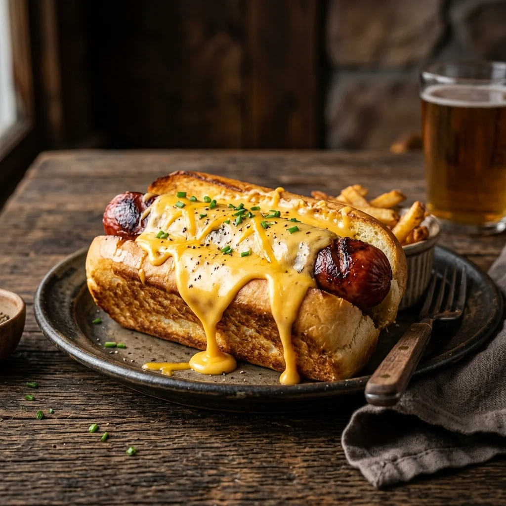 Cheese Dog - Premium Shake Shack flat top-dogs item