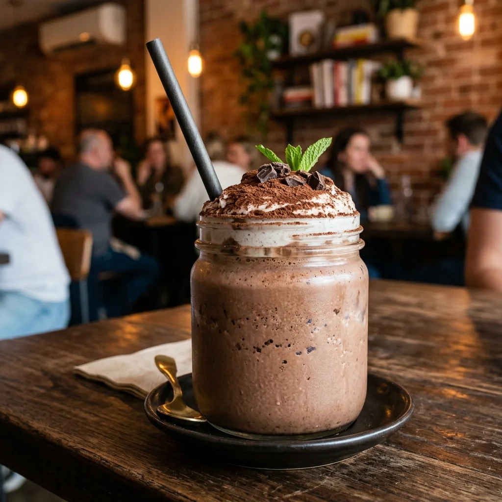 Non Dairy Chocolate Shake - Premium Shake Shack shakes item